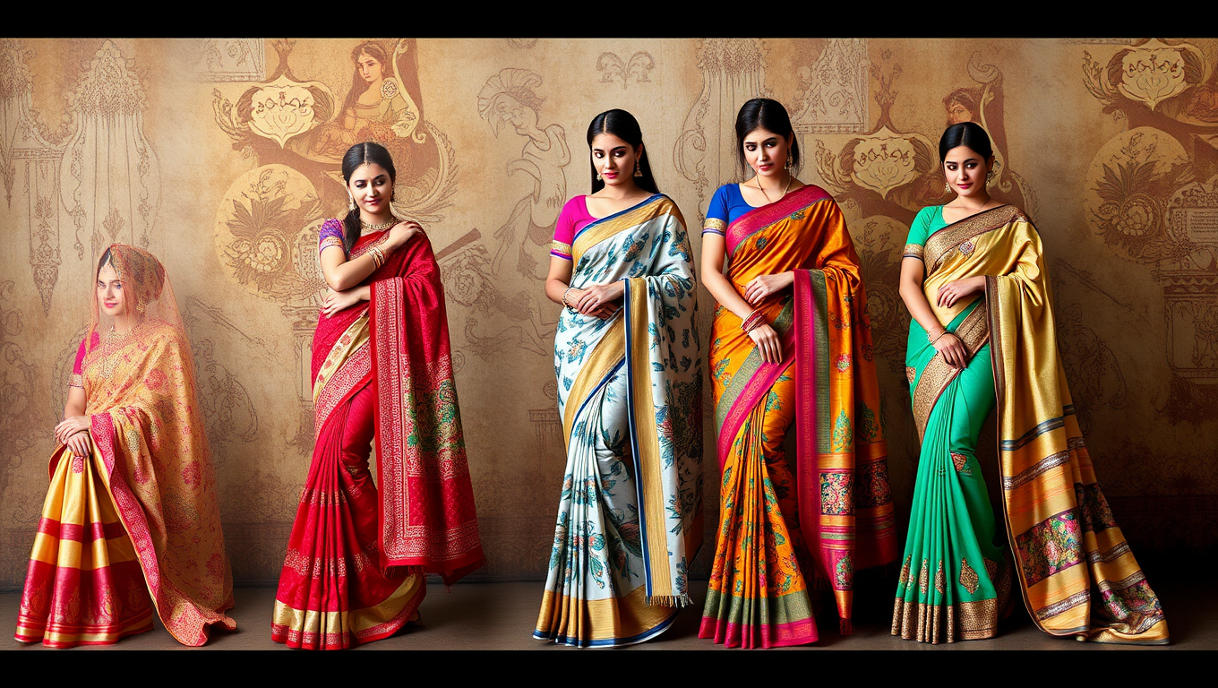 Trendy Printed Sarees vibes