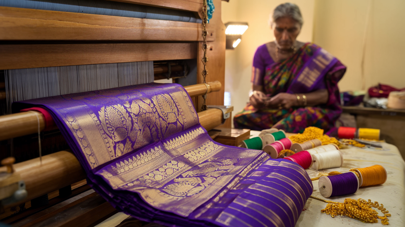 The Rich Heritage of Kanchipuram Sarees