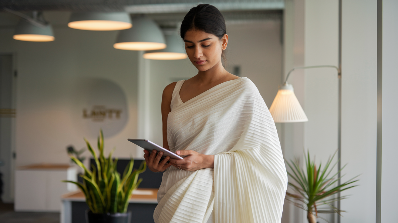 Perfecting the Drape for a Professional Look