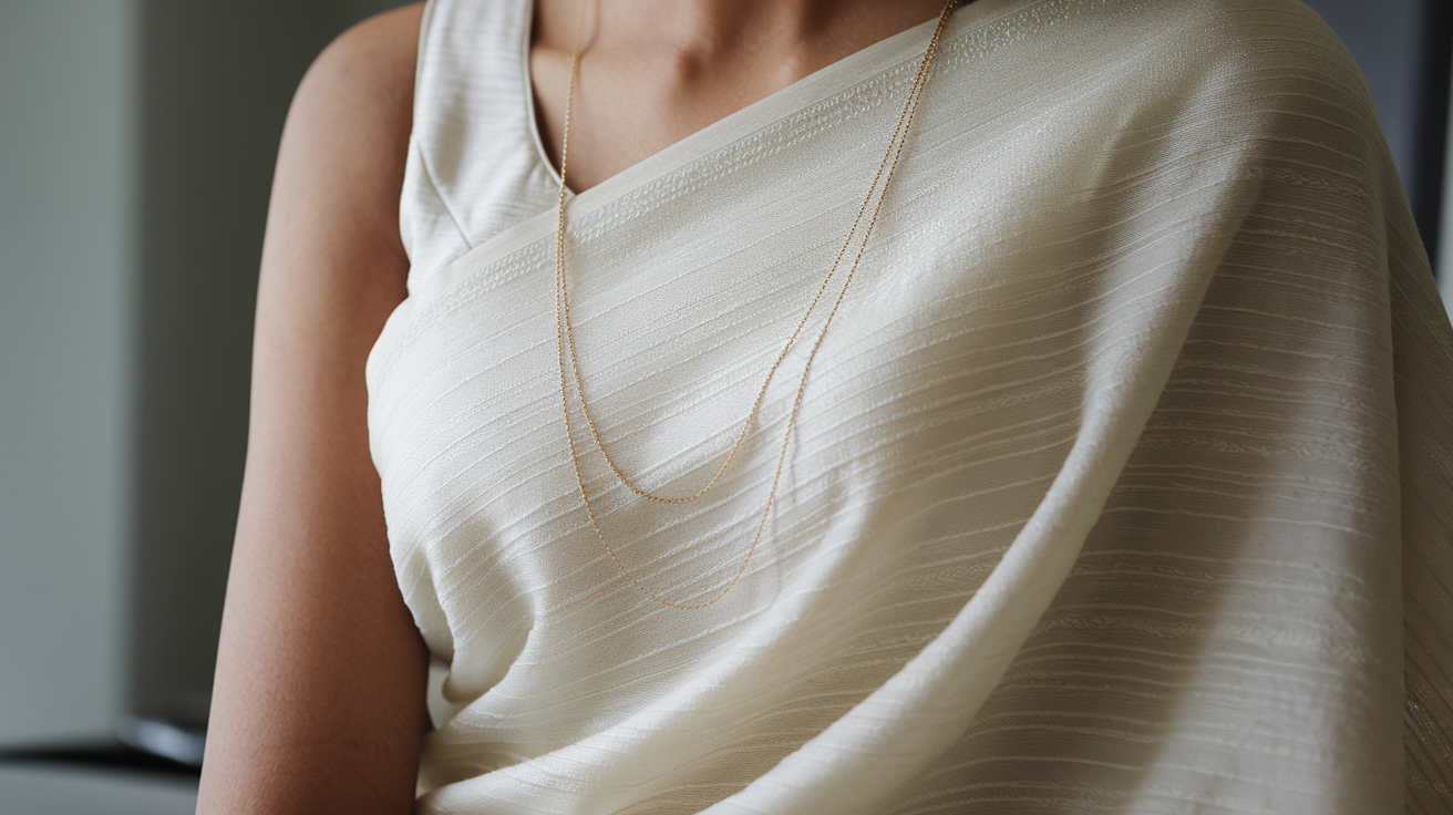 Accessorizing Your Minimalist Saree