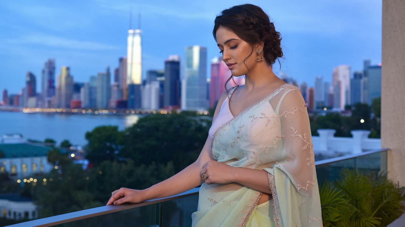 Elegant Chiffon Sarees for Evening Glamour