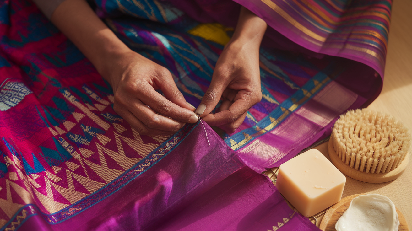 Reviving and Restoring Pochampally Sarees
