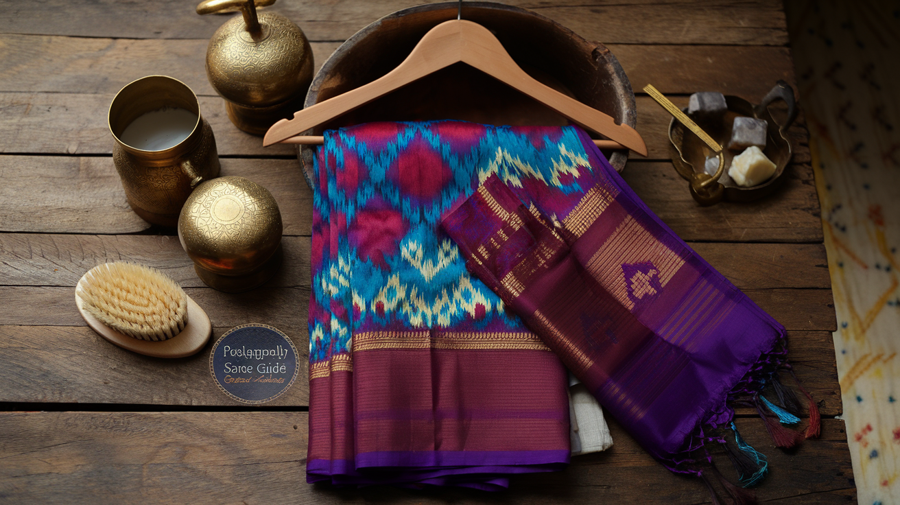 The Ultimate Guide to Pochampally Saree Care and Maintenance