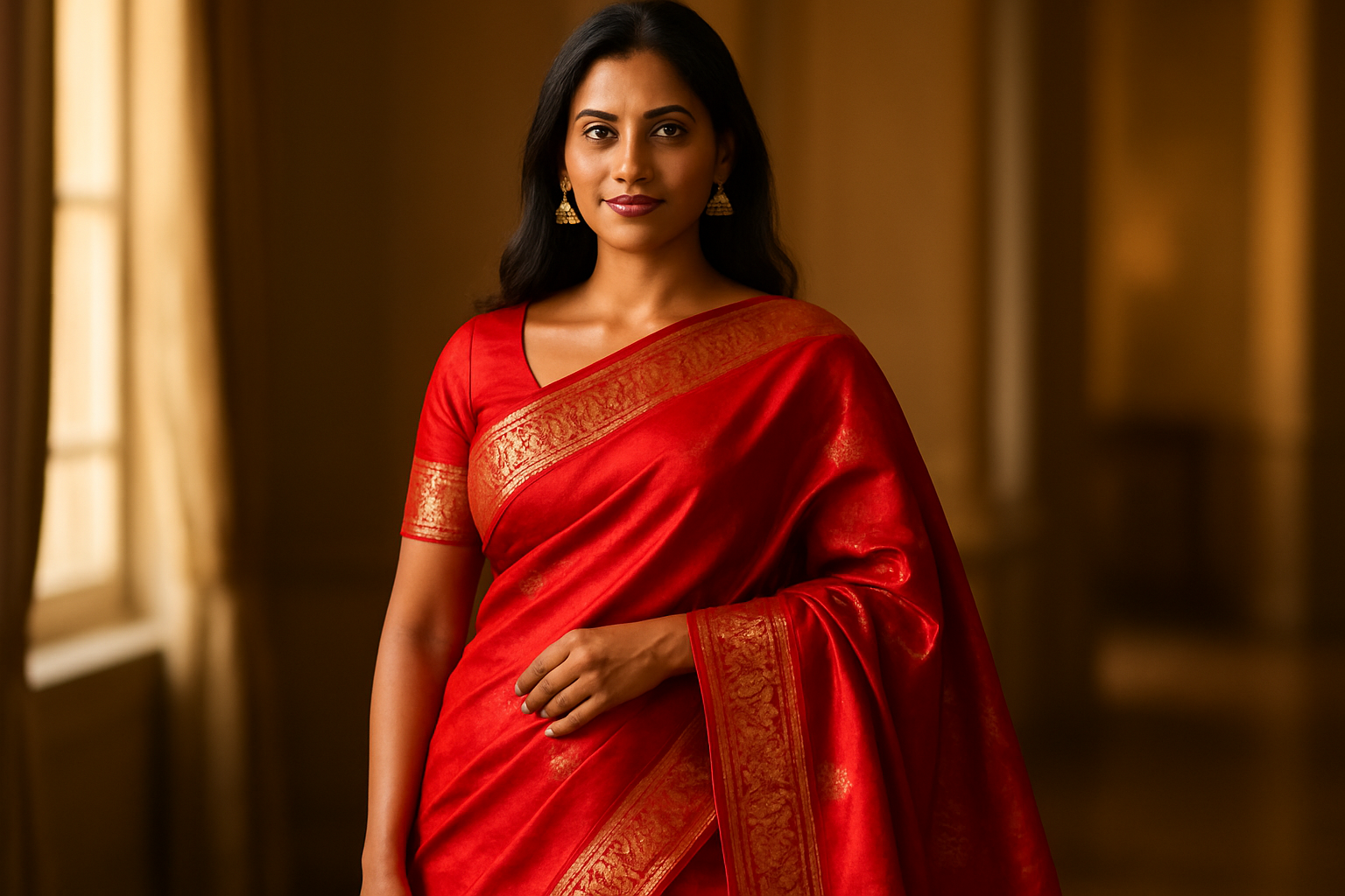 Red Sarees: Bold and Passionate Personalities