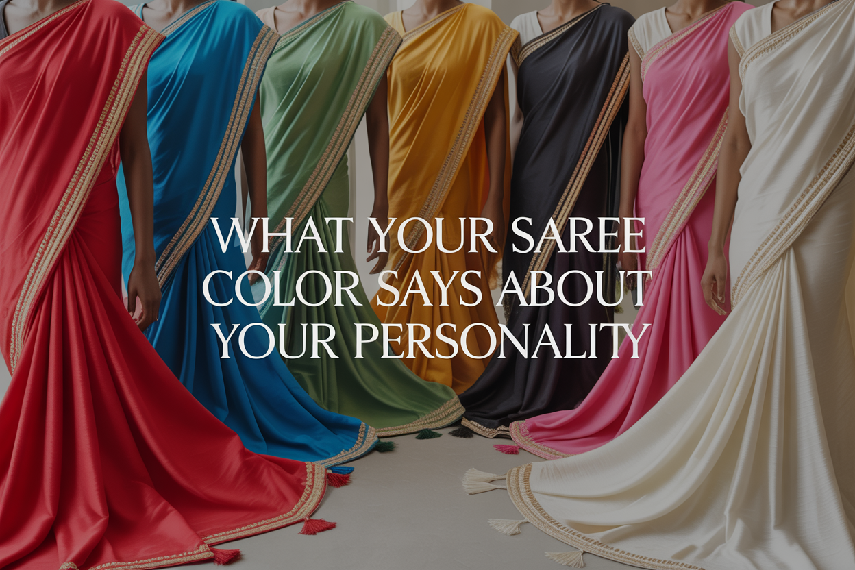 What Your Saree Color Says About Your Personality